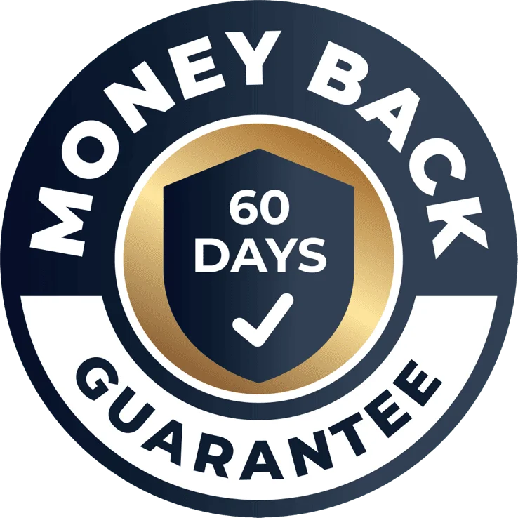 RevivaGlow Money Back Guarantee Seal